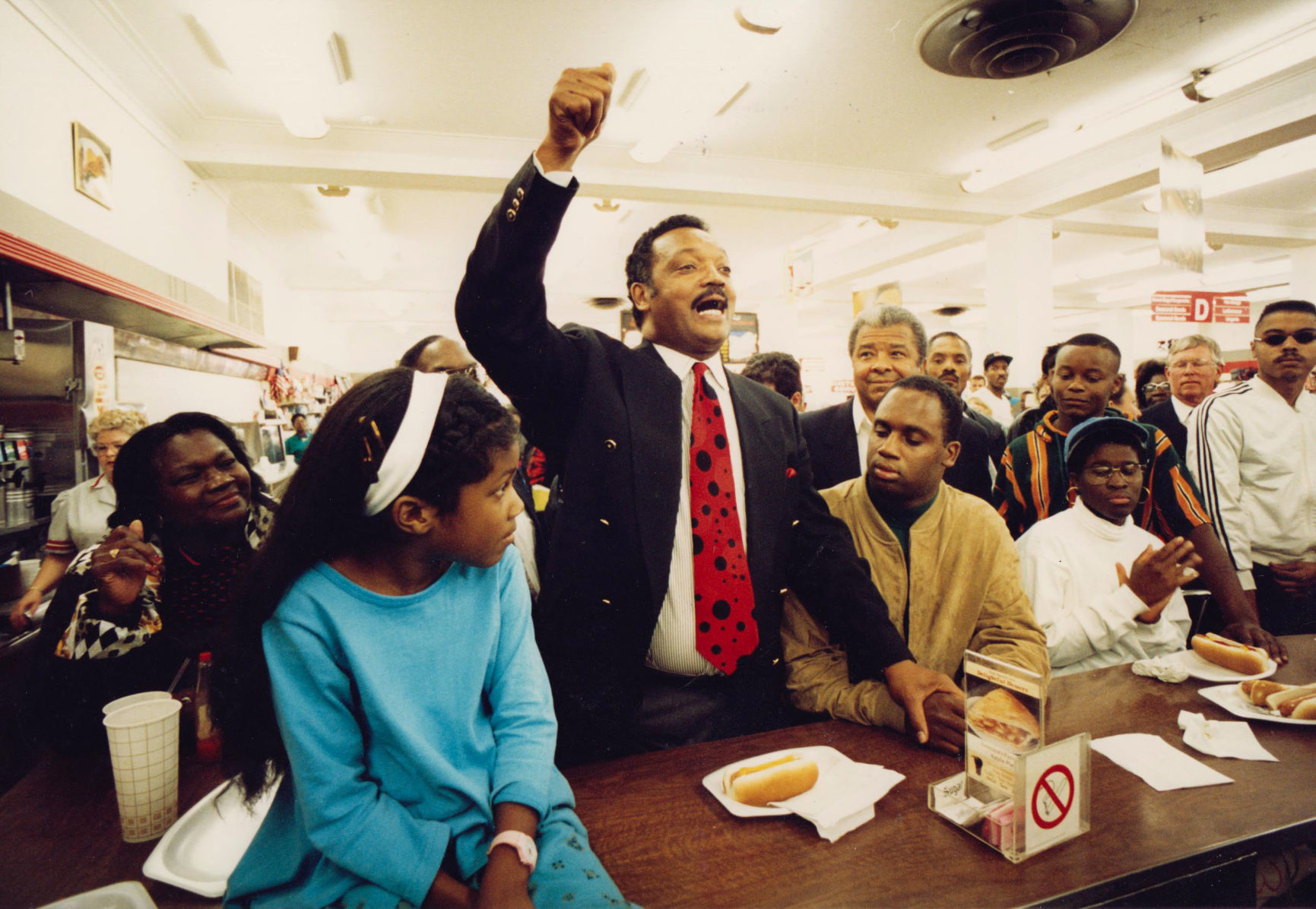 Jesse Jackson visits